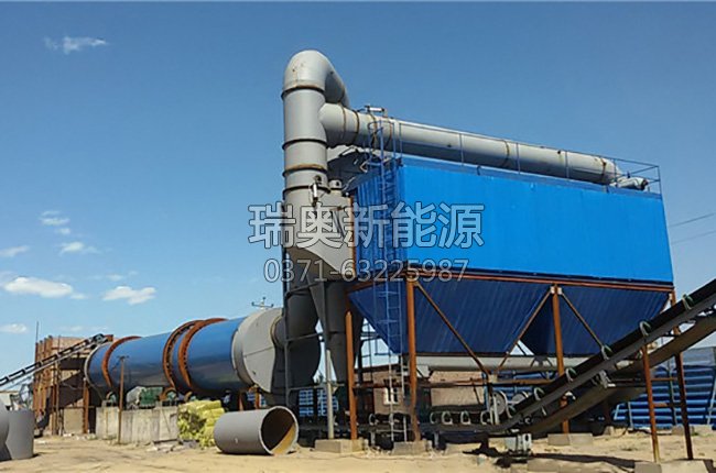 大型煤泥烘干機現(xiàn)場